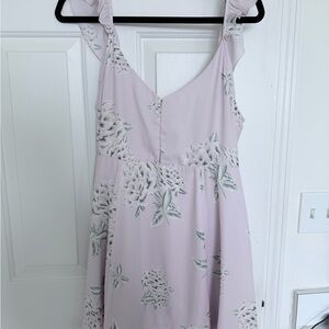 Show Me Your MuMu Light Purple Floral Dress